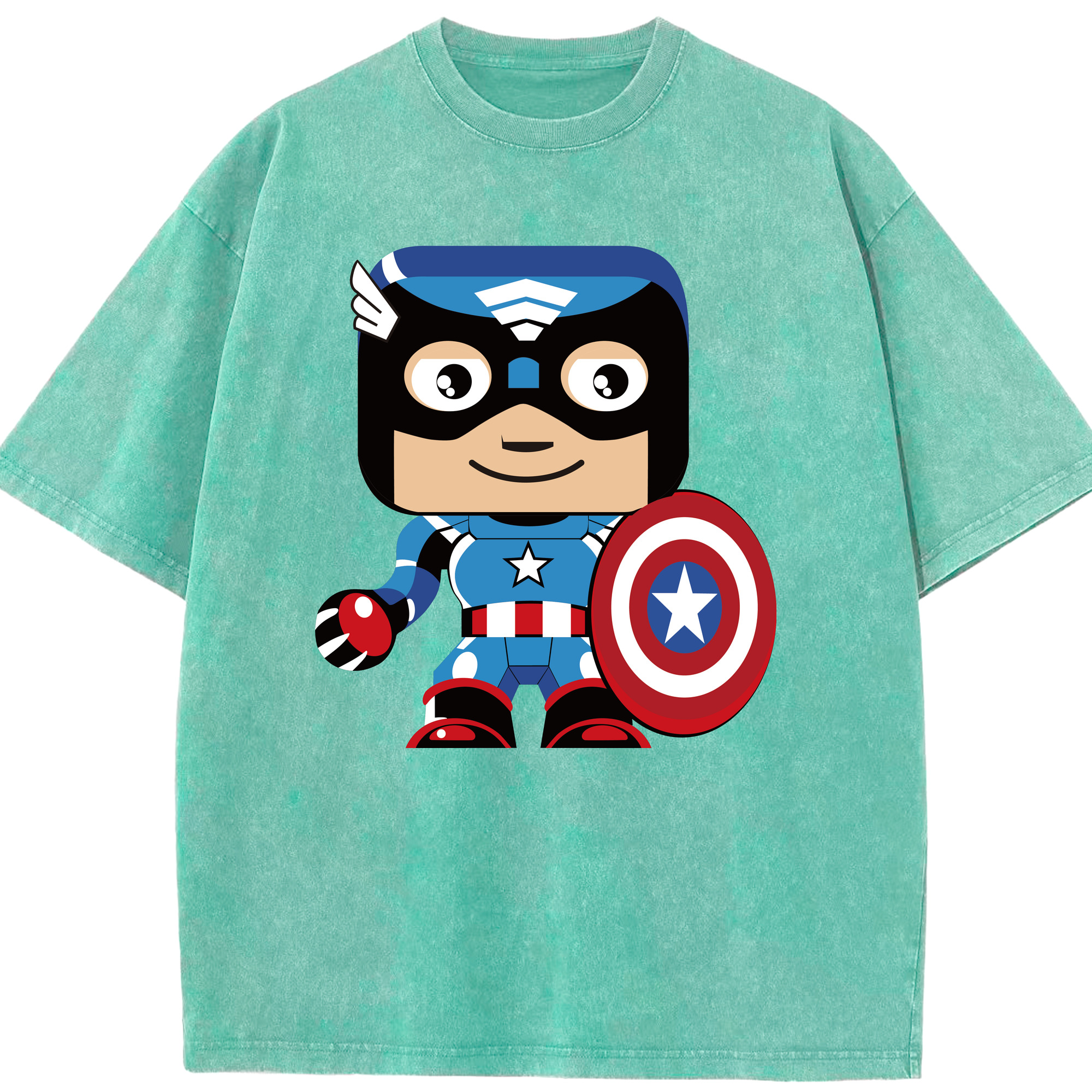 （画像用） アベンジャーズ The Avengers 綿100% ヴィンテージ風 半袖Tシャツ（フロントプリント）